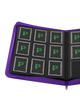 Palms Off Gaming | Stealth 9 Pocket Zip Binder | Purple