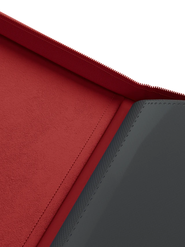 Palms Off Gaming | Stealth 9 Pocket Zip Binder | Red