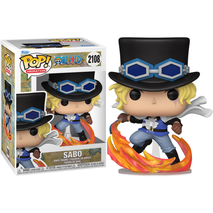 FUNKO POP | One Piece - Sabo #2108 (Attacking with Pipe) Pop!