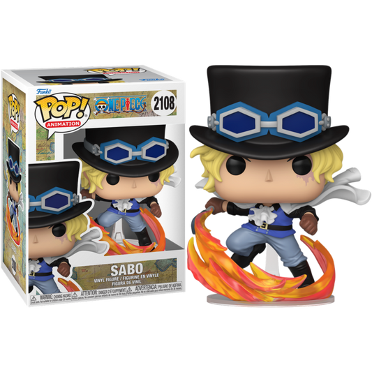 FUNKO POP | One Piece - Sabo #2108 (Attacking with Pipe) Pop!