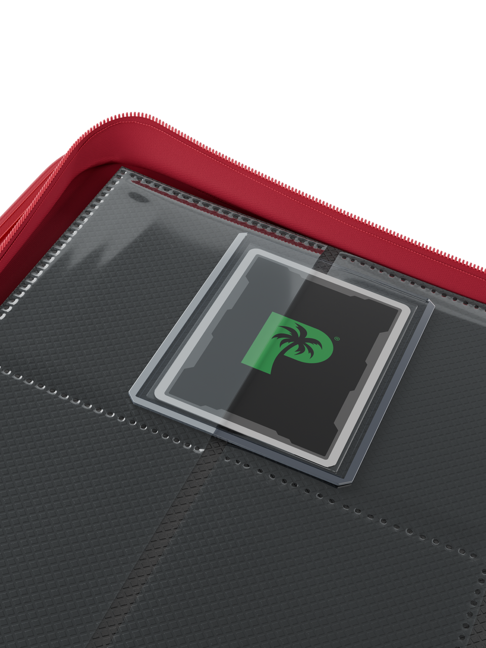 Palms Off Gaming | Collector's Series Top Loader Zip Binder - 9 Pocket - Red