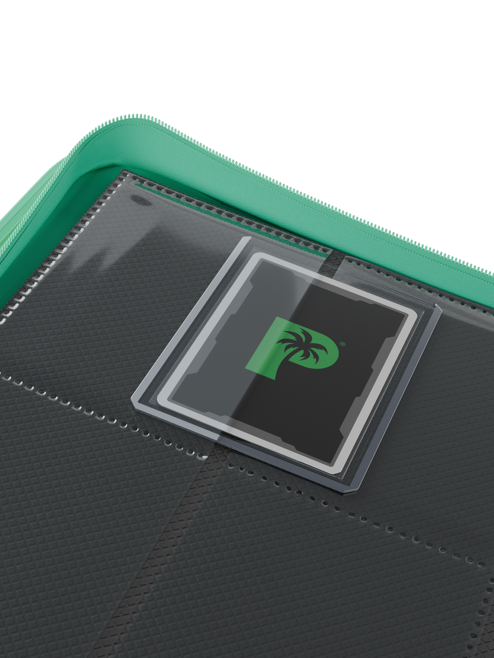 Palms Off Gaming | Collector's Series Top Loader Zip Binder - 9 Pocket - Turquoise