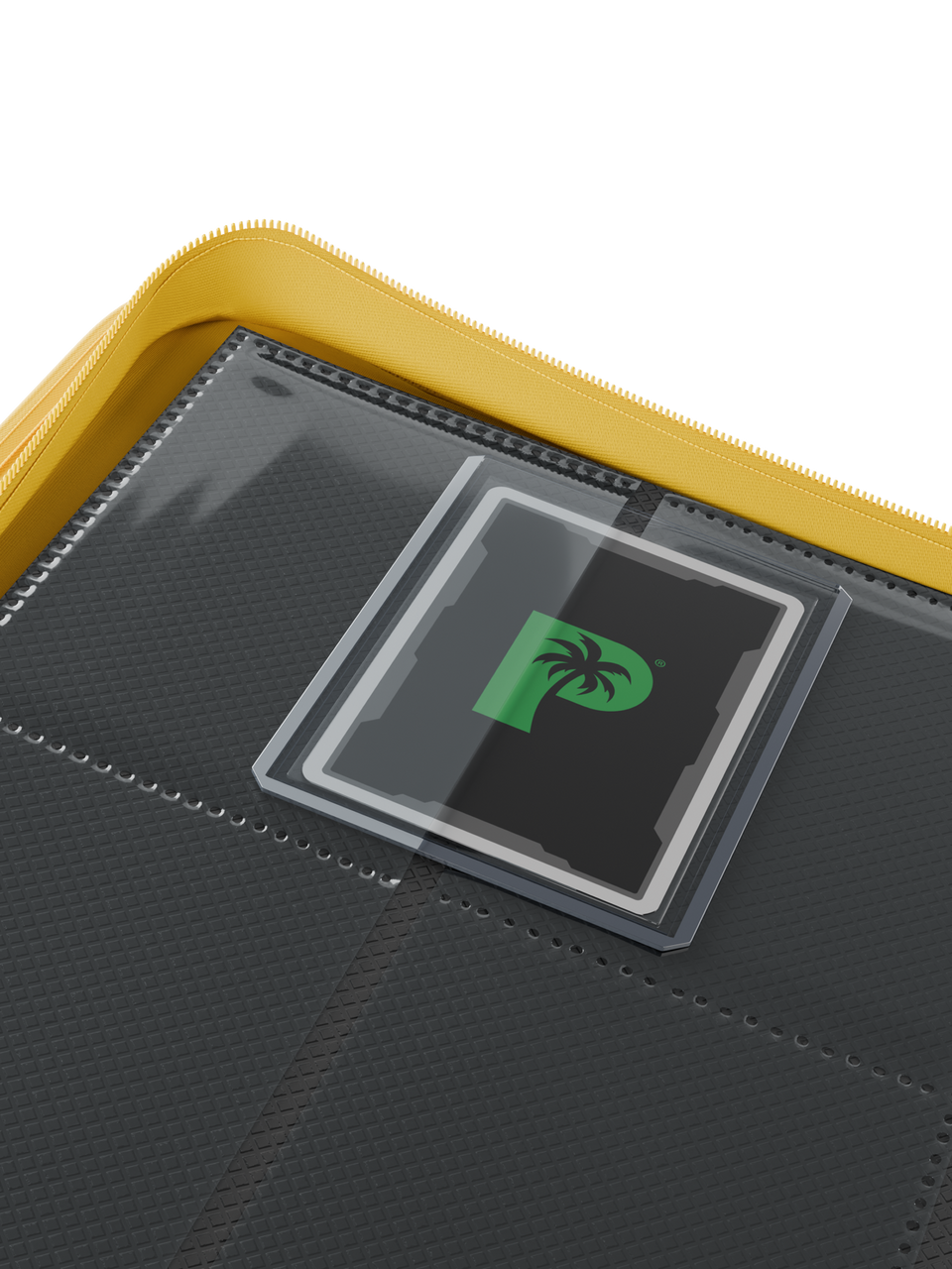 Palms Off Gaming | Collector's Series Top Loader Zip Binder - 9 Pocket - Yellow