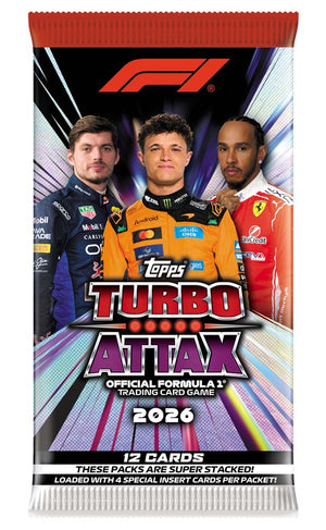 2026 Topps F1 Turbo Attax Booster Pack