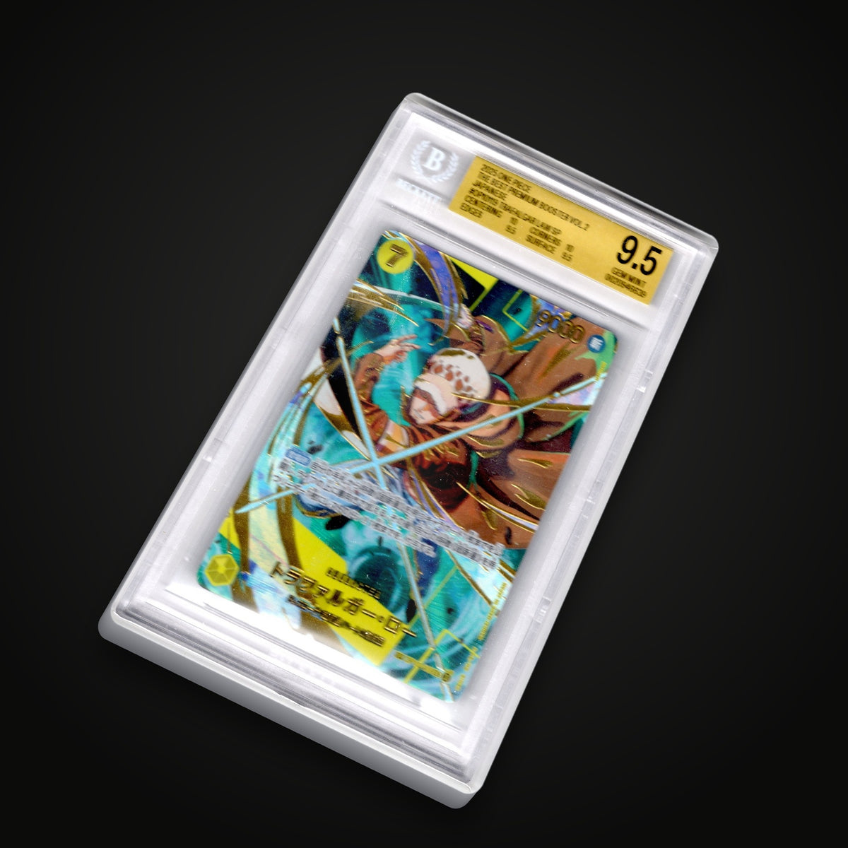 Trafalgar Law BGS 9.5 slab angled front