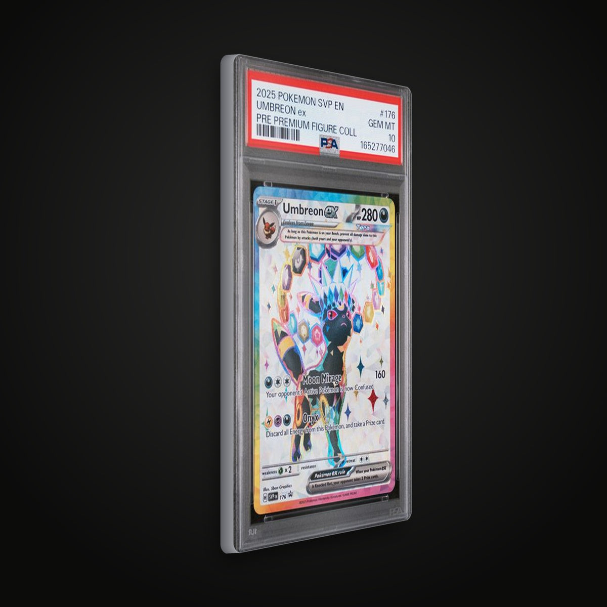 Umbreon ex 176 Promo — PSA 10 Gem Mint (Prismatic Evolutions Premium Figure Collection)