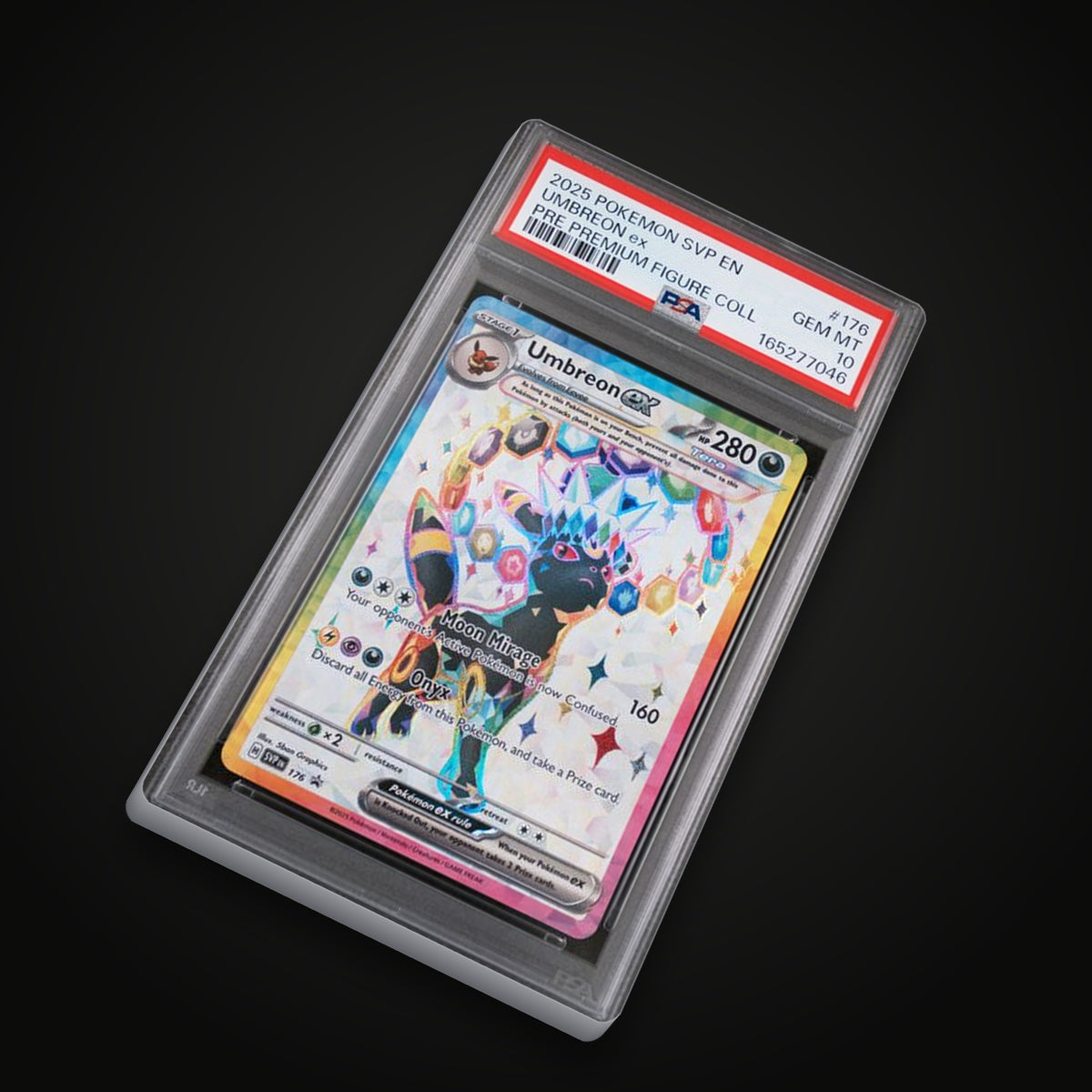Umbreon ex 176 Promo — PSA 10 Gem Mint (Prismatic Evolutions Premium Figure Collection)