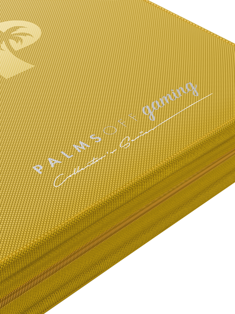 Palms Off Gaming | Collector's Series Top Loader Zip Binder - 4 Pocket - Yellow