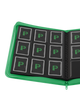 Palms Off Gaming | Collector's Series 9 Pocket Zip Binder - Green