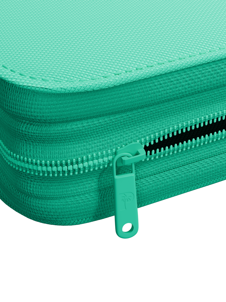 Palms Off Gaming | Collector's Series 4 Pocket Zip Binder - Turquoise