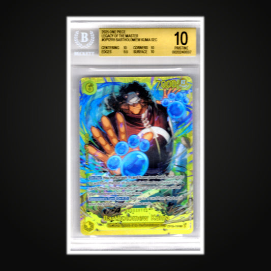 Bartholomew Kuma SEC OP12-119 - One Piece Card Game - BGS 10 Pristine