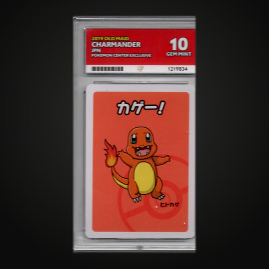 Charmander ACE 10 Gem Mint - Pokémon Center Exclusive (Japanese)