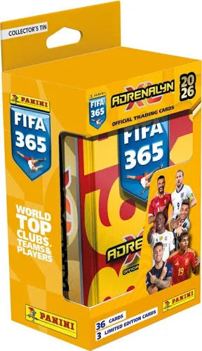FIFA 365 Adrenalyn XL 2026 Soccer Classic Tin