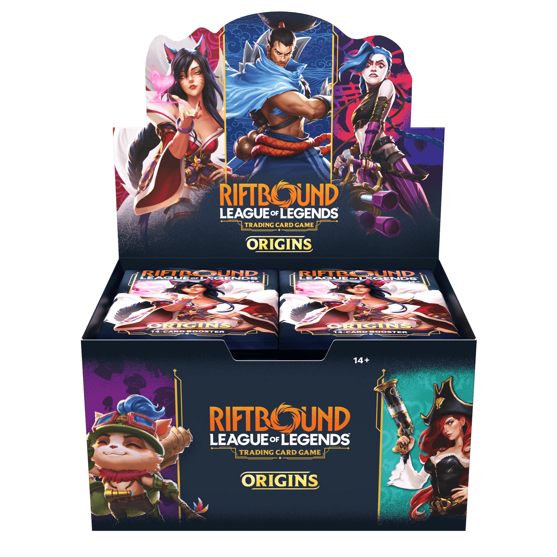 Riftbound League of Legends TCG Origins Booster Display