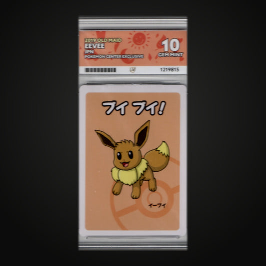 Eevee ACE 10 Gem Mint - Pokémon Center Exclusive (Japanese)