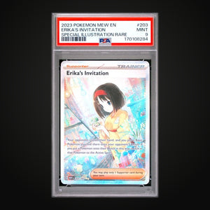 Erika's Invitation (Special Illustration Rare) #203 PSA 9 - Scarlet & Violet 151