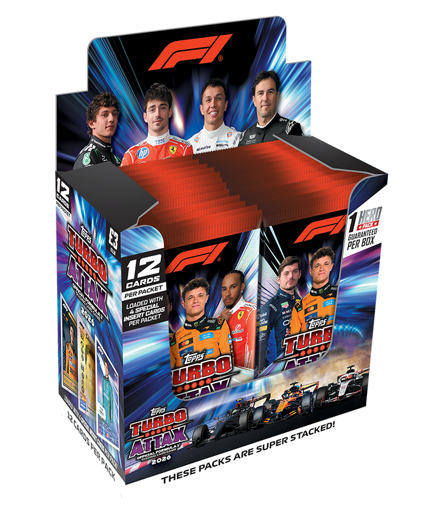 2026 Topps F1 Turbo Attax Booster Box (24 Packs)