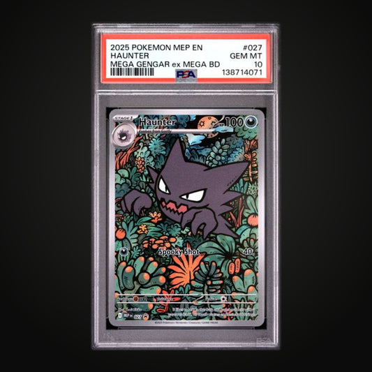 Haunter - MEP-EN 027 (PSA 10 GEM MT) [Mega Gengar ex Mega BD]