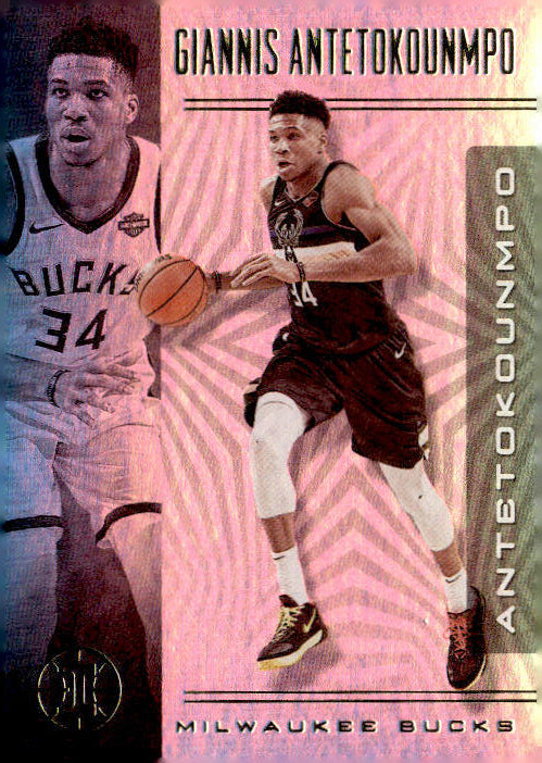 Giannis Antetokounmpo 2019-20 Panini Illusions #26 Milwaukee Bucks