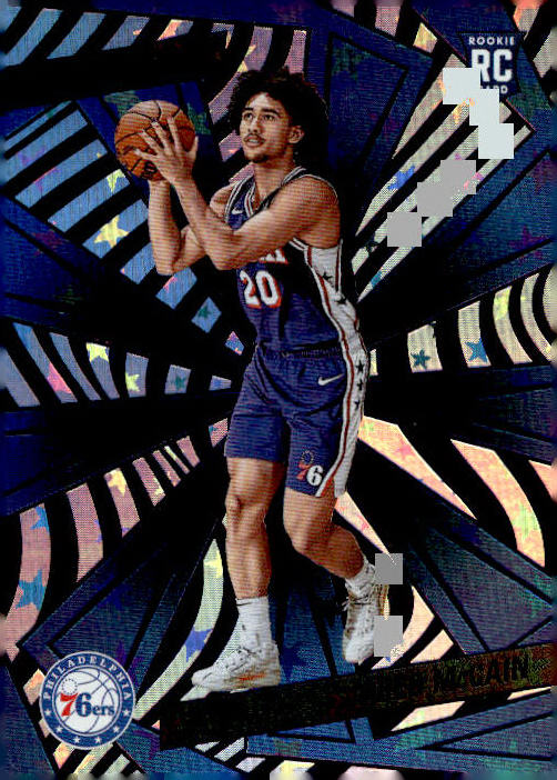 Jared McCain 2024-25 Panini Revolution Basketball Astro #124 /99 RC - Philadelphia 76ers