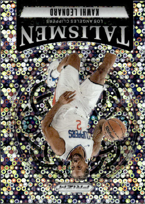 Kawhi Leonard 2024-25 Panini Prizm Basketball Talismen #18 - Los Angeles Clippers