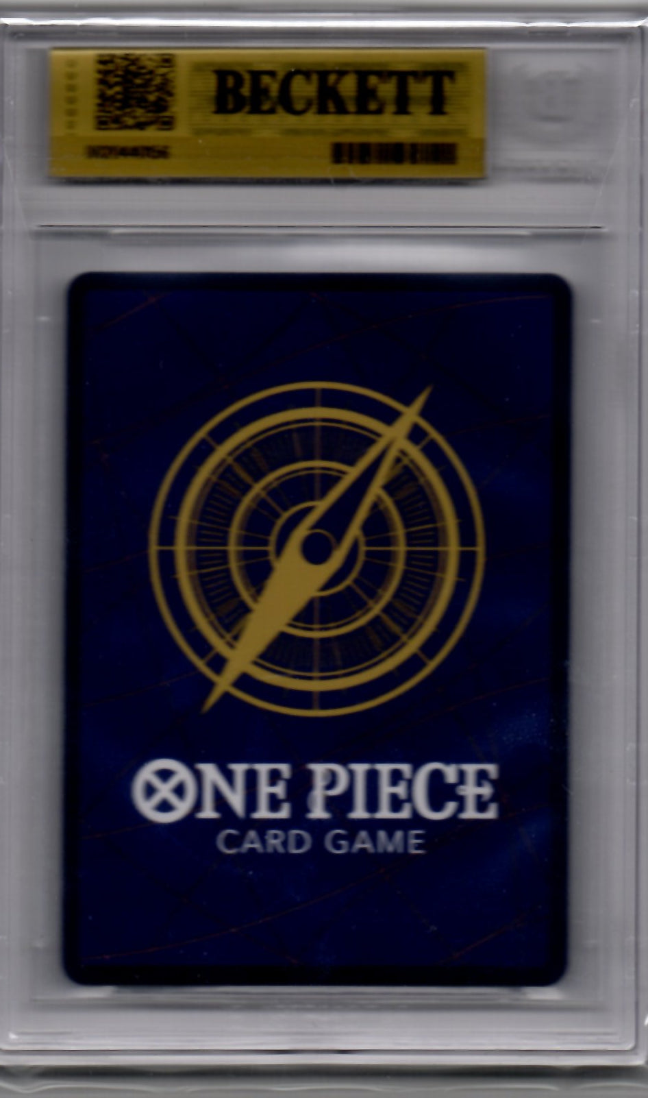 Sanji BGS 9.5 Gem Mint - One Piece TCG Slab Back (Beckett)