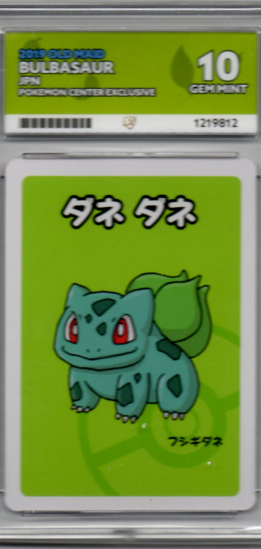 Bulbasaur BGS 10 Gem Mint - Japanese Pokémon Center Exclusive