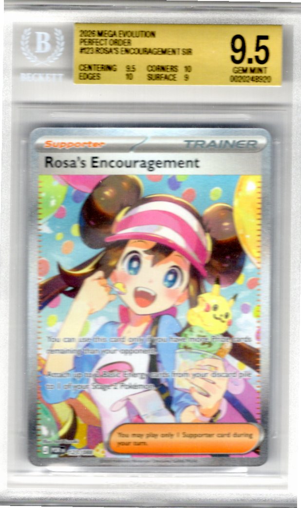 Rosa's Encouragement SIR BGS 9.5 - Front