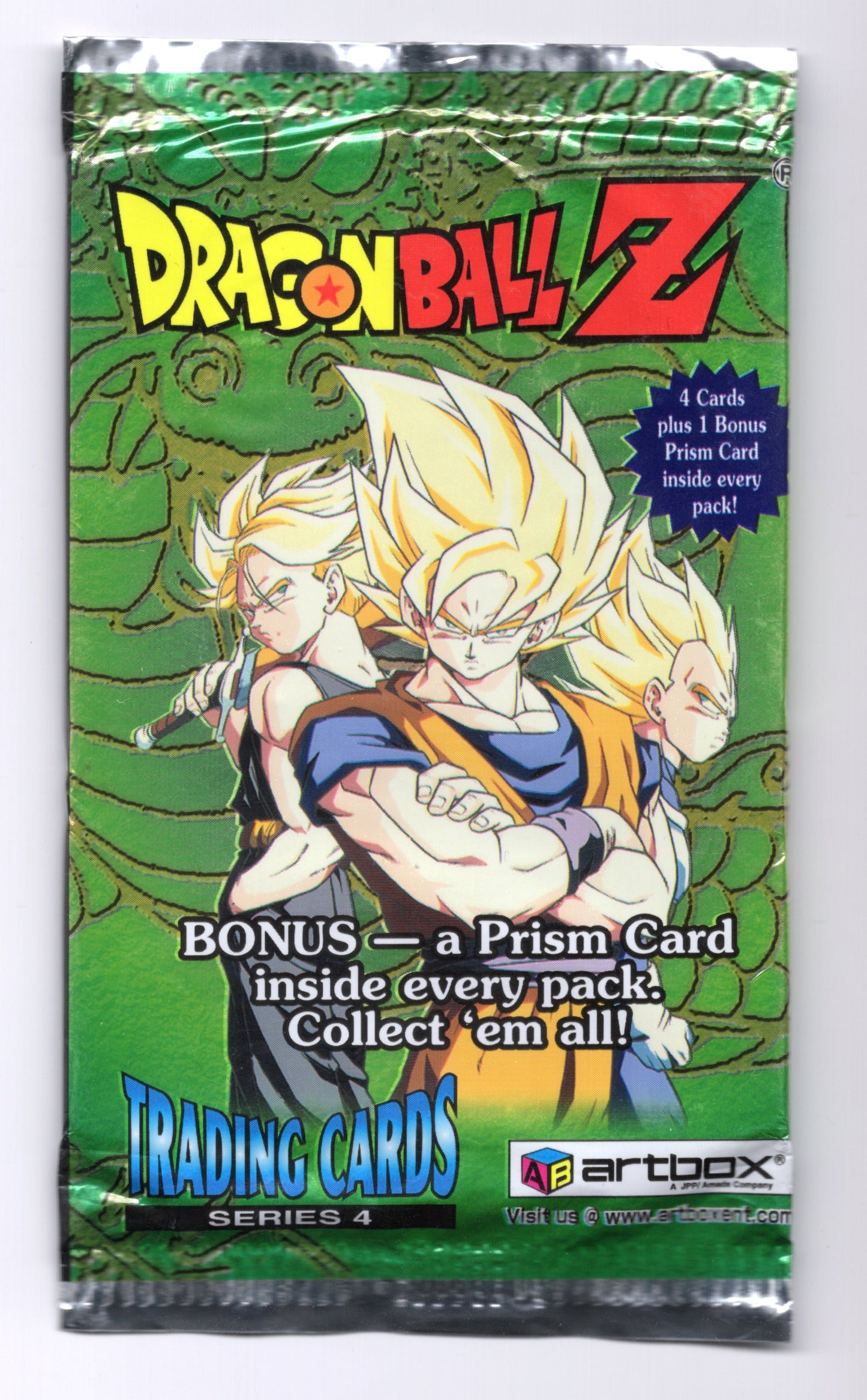 Dragon Ball Z Trading Cards Series 4 Booster Pack