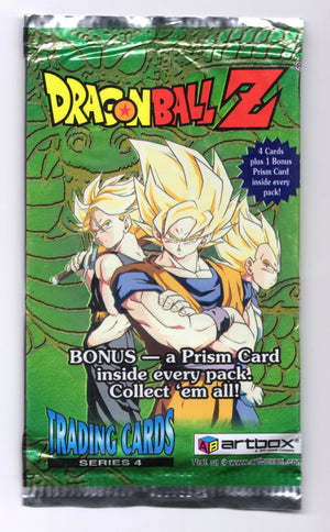 Dragon Ball Z Trading Cards Series 4 Booster Pack