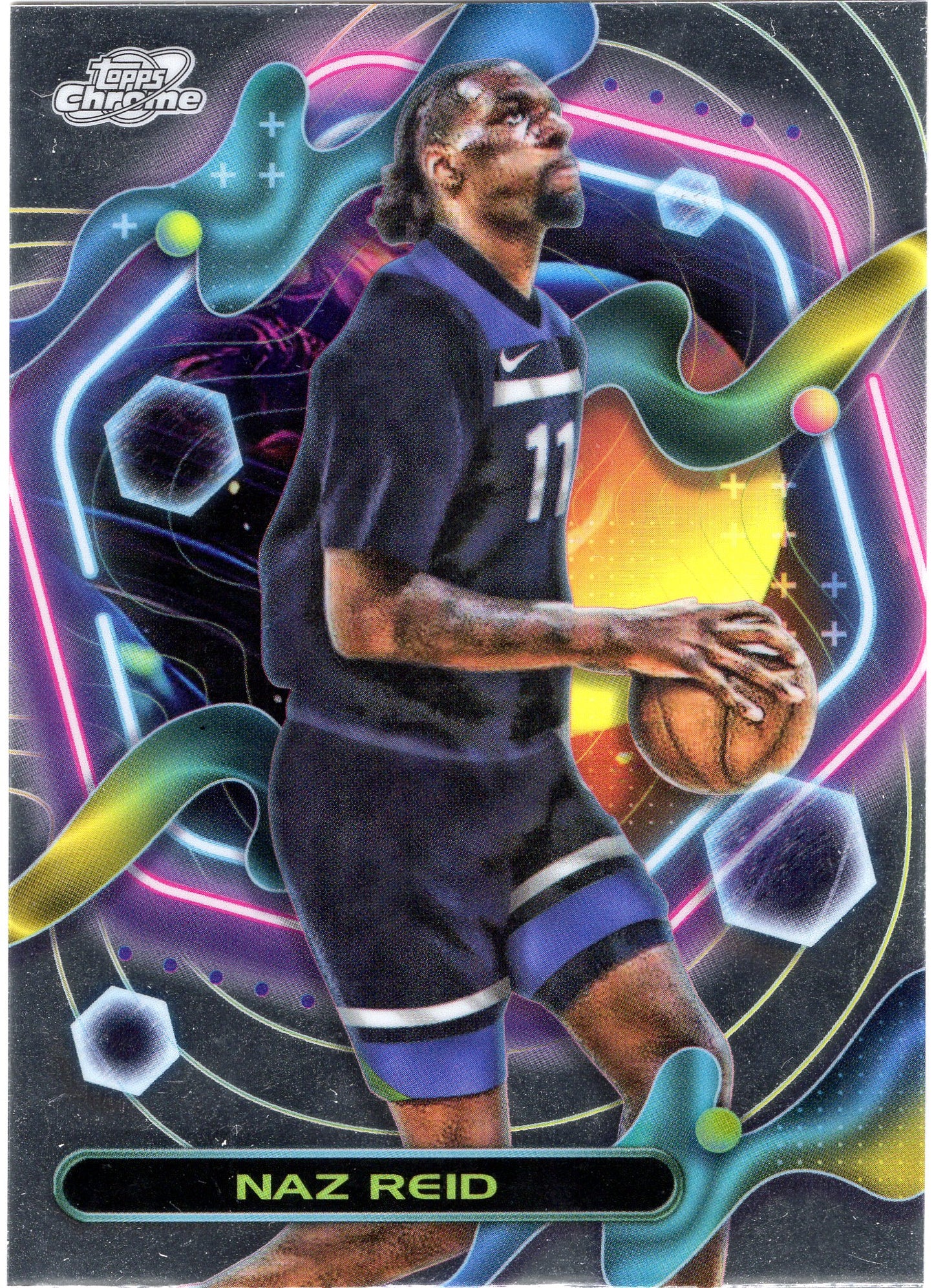 2023-24 Topps Chrome Cosmic #78 Naz Reid