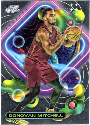 2023-24 Topps Chrome Cosmic #25 Donovan Mitchell
