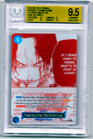 If I Bowed Down to Power, What's the Point in Living? R OP13-057 Promo — BGS 9.5 Gem Mint (One Piece 3rd Anniversary)