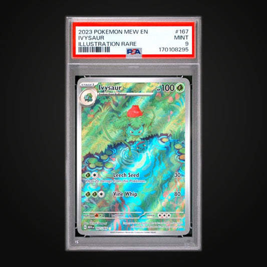 Ivysaur (Illustration Rare) #167 PSA 9 - Scarlet & Violet 151