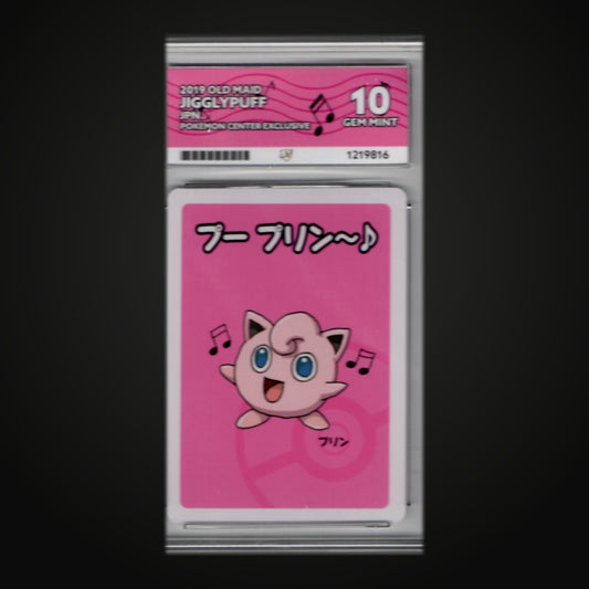 Jigglypuff ACE 10 Gem Mint - Pokémon Center Exclusive (Japanese)