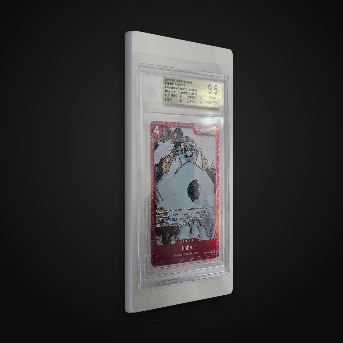 Jinbe Promo — BGS 9.5 Gem Mint (One Piece Film RED Premium Collection)