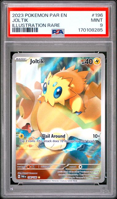 Joltik (Illustration Rare) #196 PSA 9 - Paradox Rift
