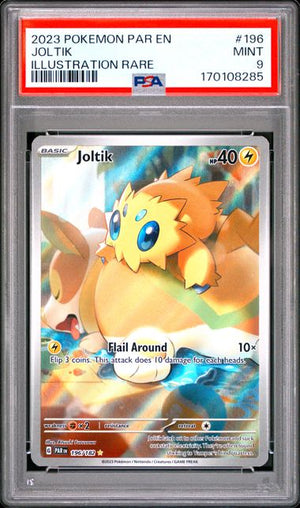 Joltik (Illustration Rare) #196 PSA 9 - Paradox Rift