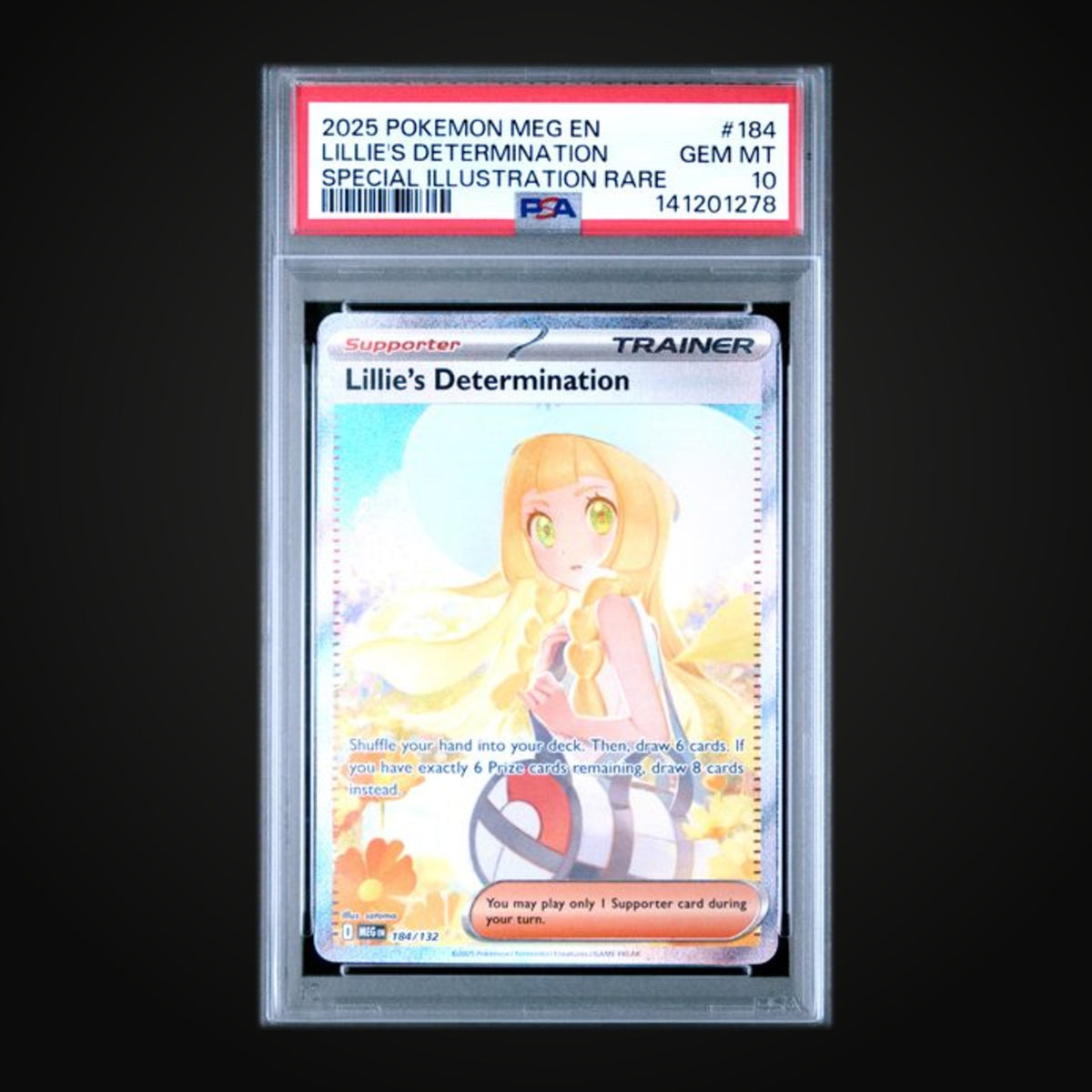 Lillie's Determination PSA 10 Special Illustration Rare