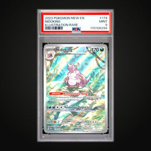 Nidoking (Illustration Rare) #174 PSA 9 - Scarlet & Violet 151