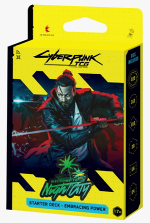 Cyberpunk TCG: Starter Deck – Beta: Embracing Power