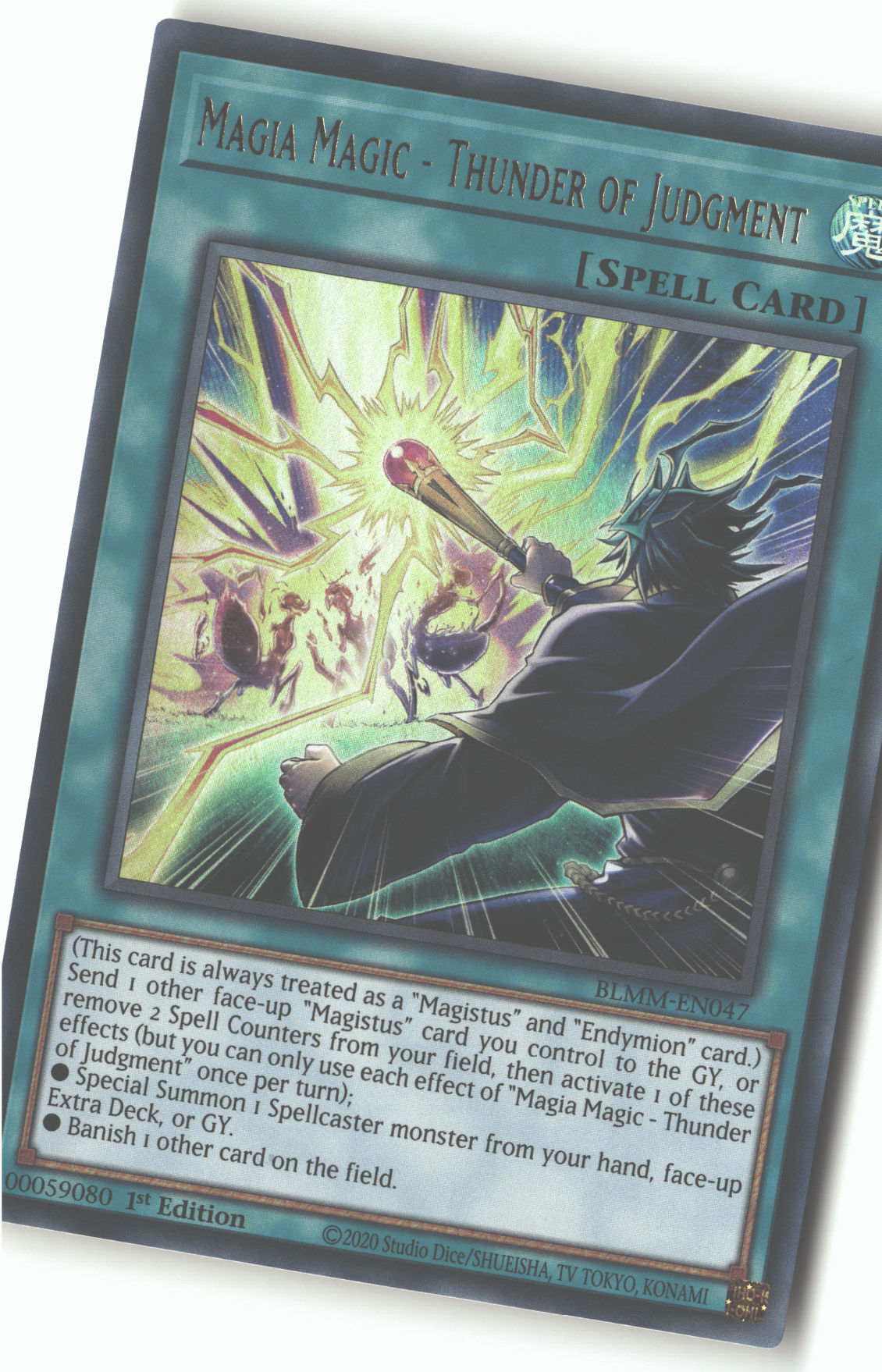 Magia Magic - Thunder of Judgment | Lightly Played / English / 1st Edition