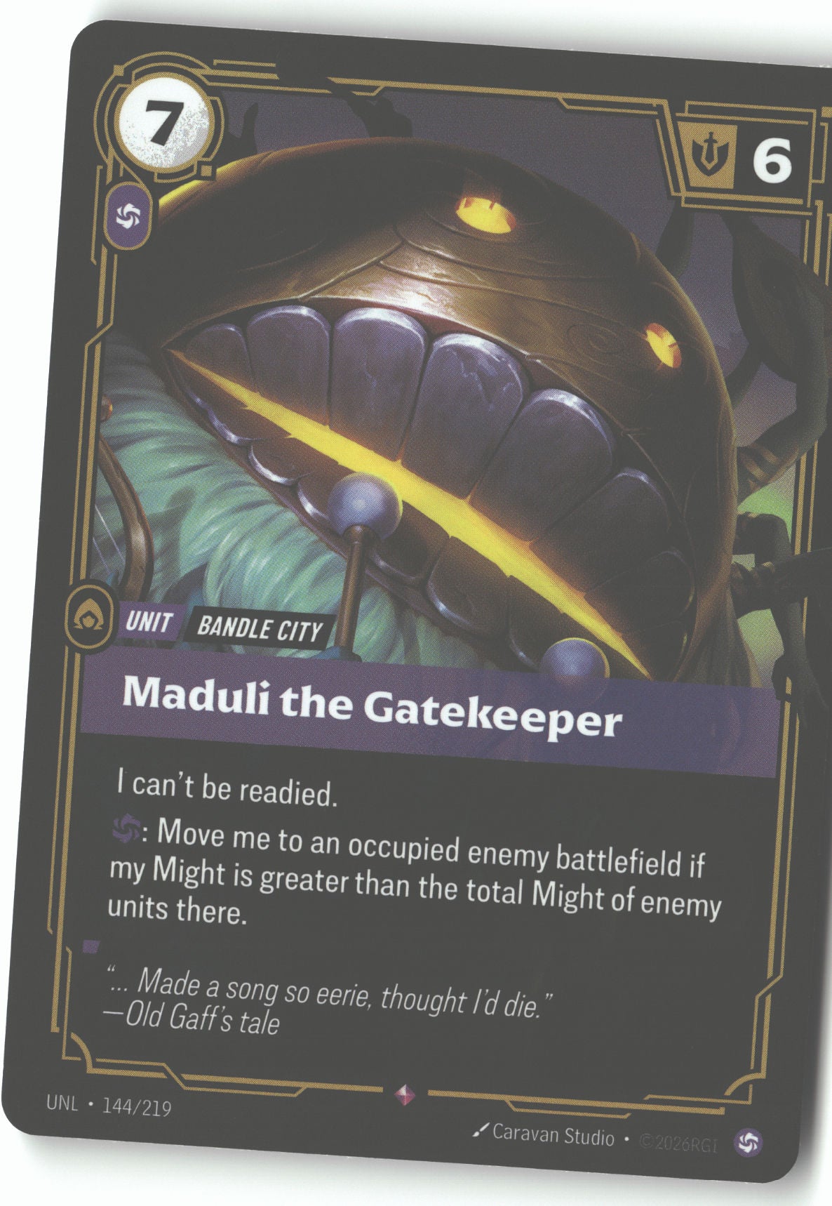 Maduli the Gatekeeper