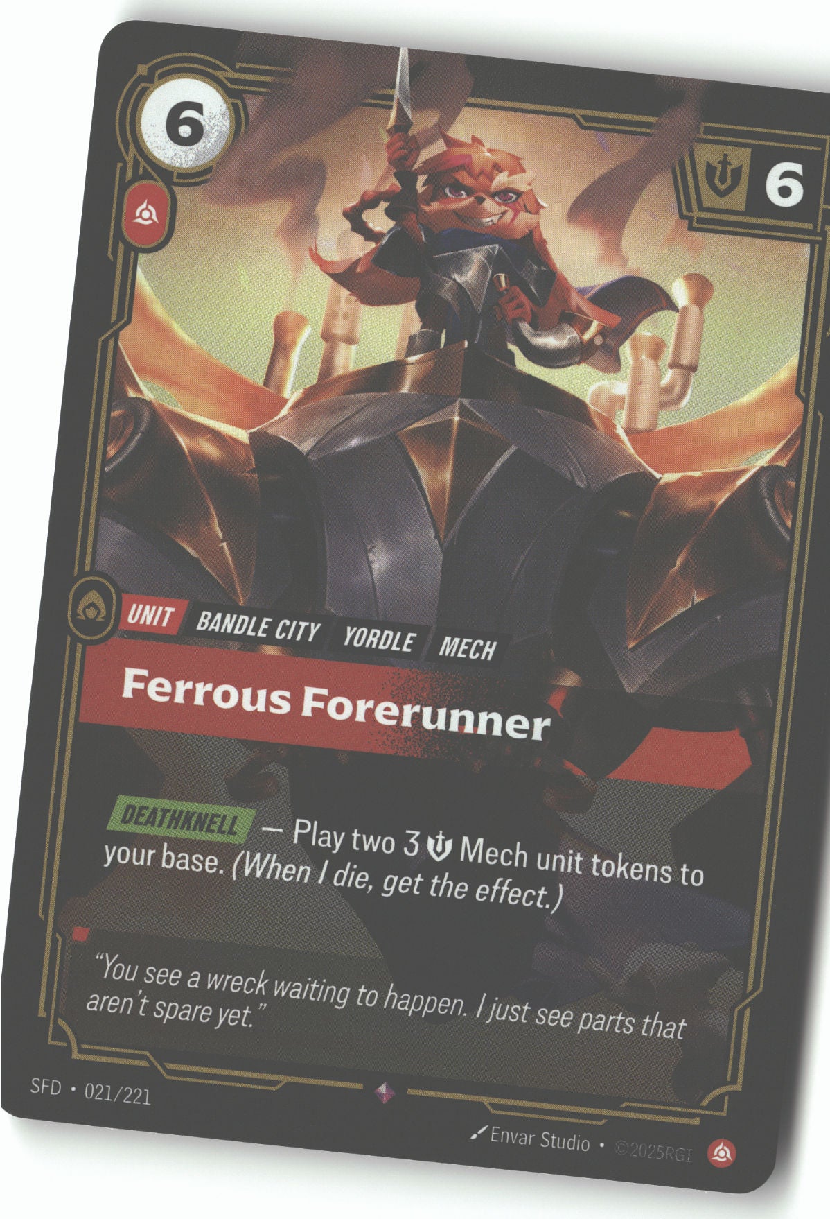 Ferrous Forerunner