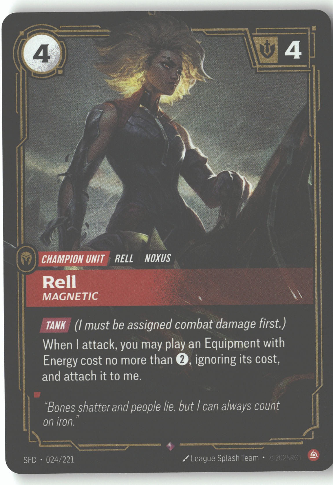 Rell, Magnetic