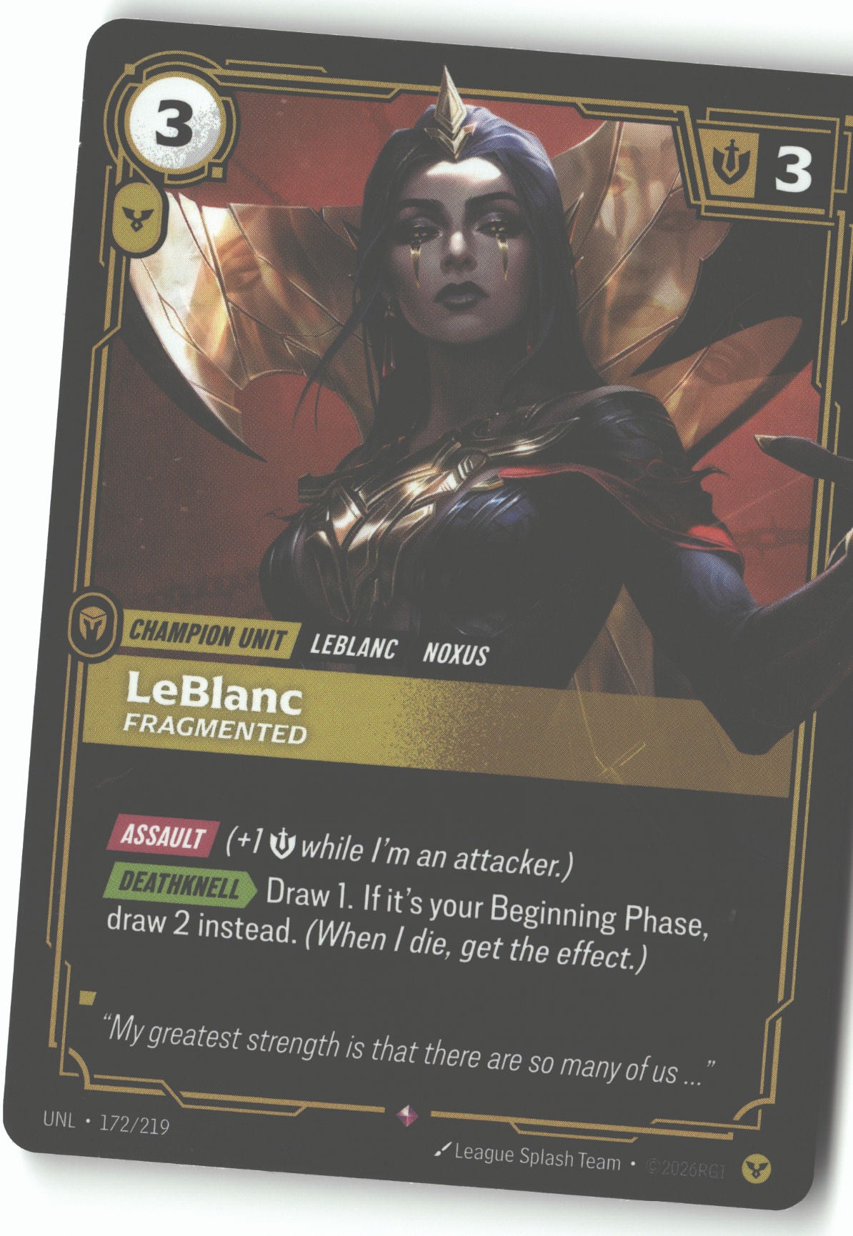 LeBlanc, Fragmented