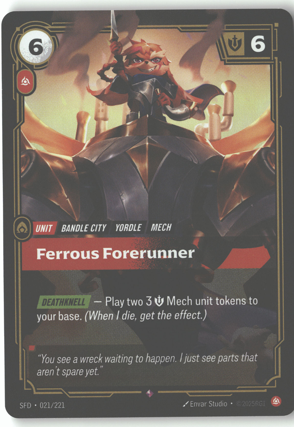 Ferrous Forerunner