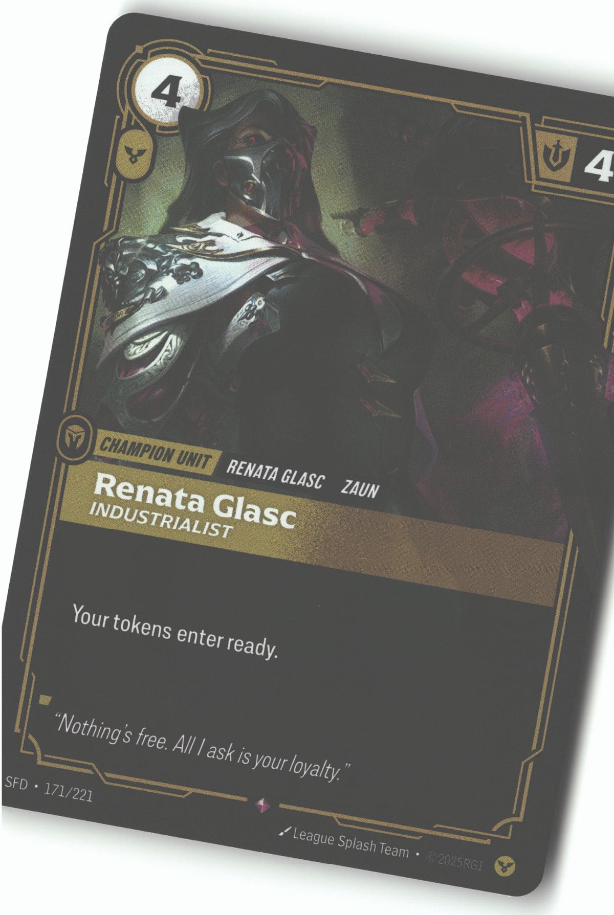 Renata Glasc, Industrialist