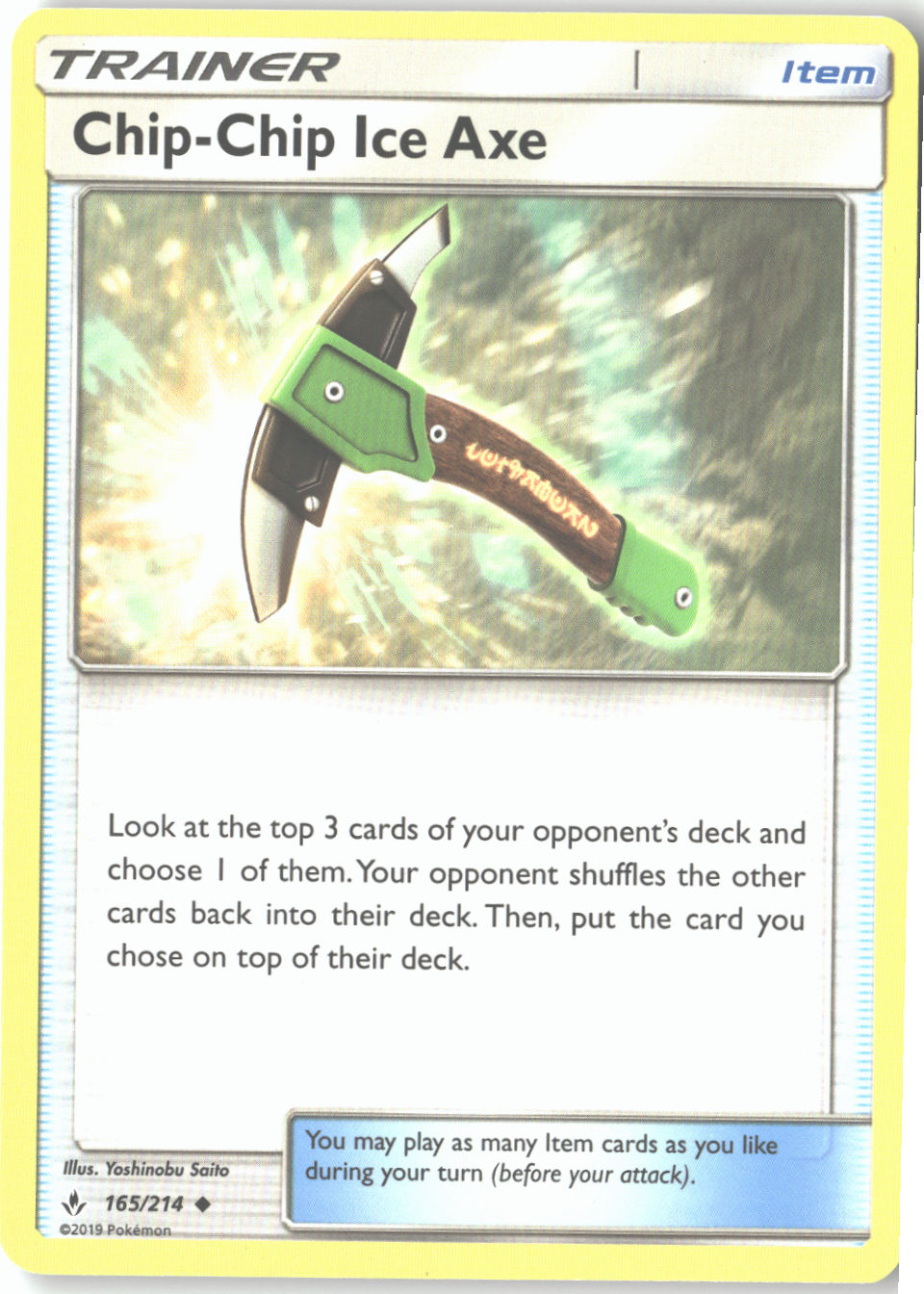 Chip-Chip Ice Axe