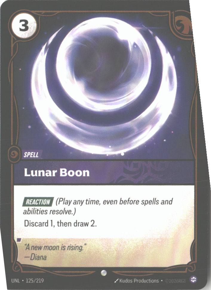 Lunar Boon